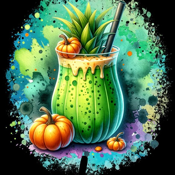 Spooky Season Cocktail Bar Towel Set, Halloween Spooky Kitchen And Bar Decor - Picture 3 of 10